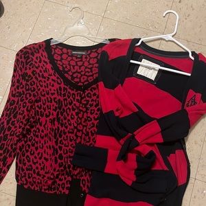 Two cardigans